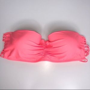 Xhilaration Push Up Swim Braided Swim Top XL Coral